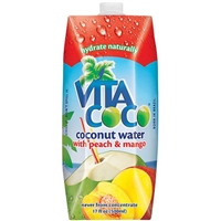 Vita Coco Coconut Water with Peach & Mango Food Product Image